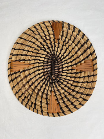 Woven Straw Oval Trivet