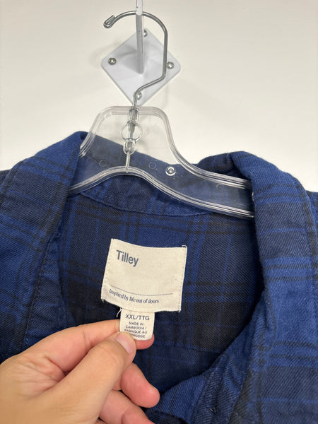 Tilley Checkered Button-Up Top (XXL)