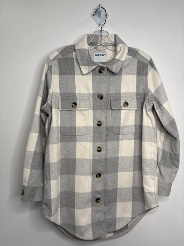 Old Navy Plaid Shacket (S)