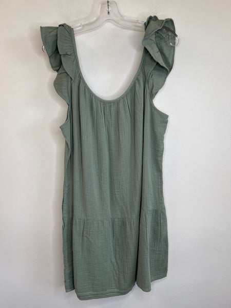 NWT Gap Sage Green Sleeveless Dress (XL)