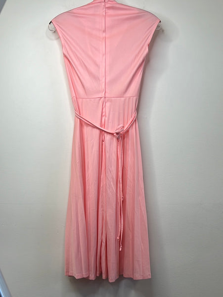 Vintage Draped Midi Dress (5)