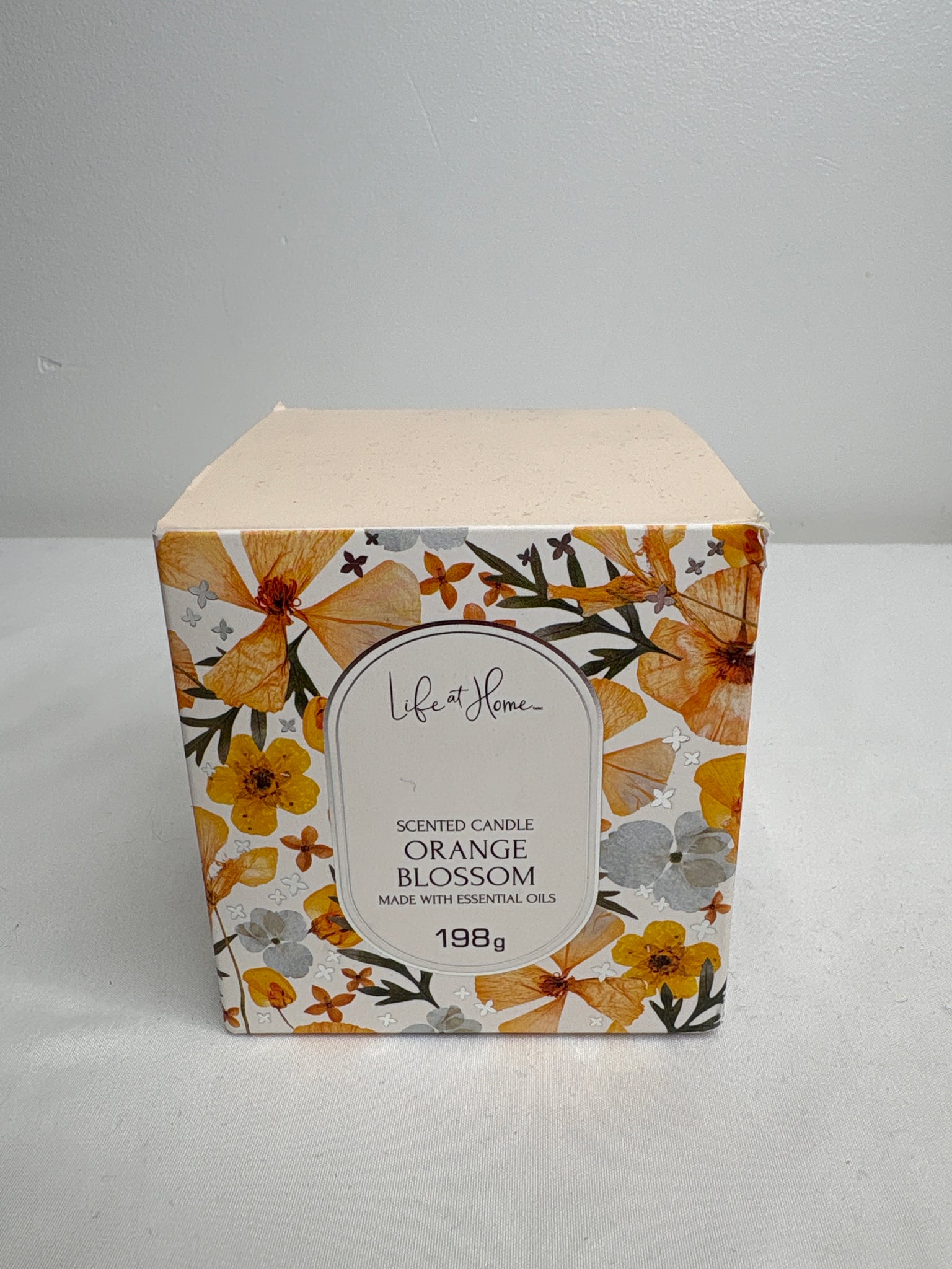Life At Home Orange Blossom Scented Candle