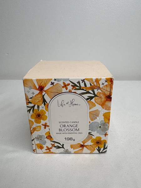 Life At Home Orange Blossom Scented Candle