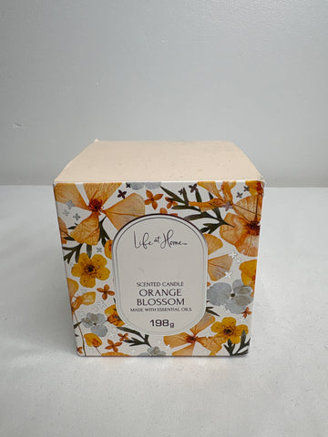 Life At Home Orange Blossom Scented Candle