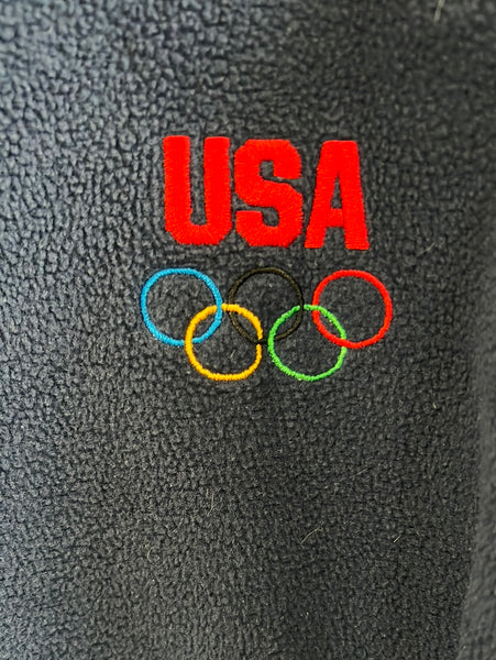 USA Olympics Fleece Zip Up Jacket (M)