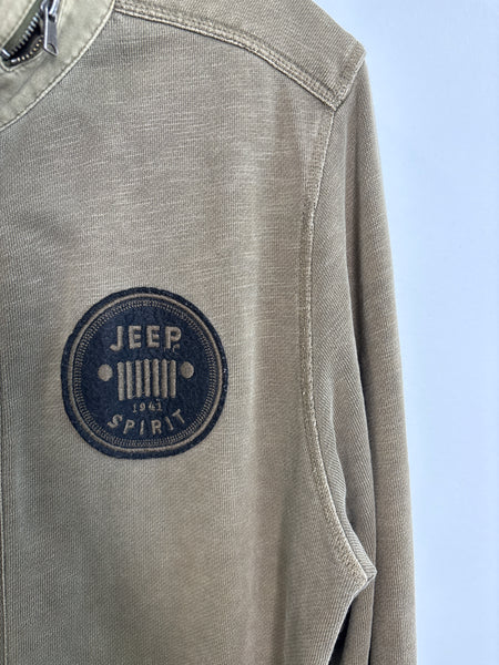 Jeep Spirit Y2K 1941 Zip-Up Sweatshirt (L)