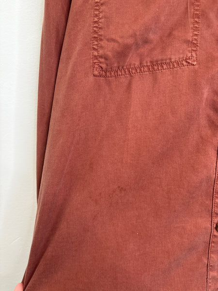 Reitmans Button-Up Long-Sleeve Top (L)