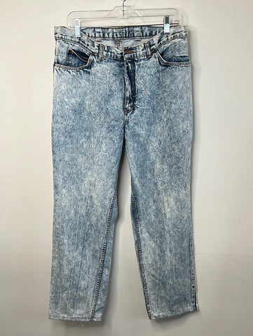 Memoir Acid Wash High Waist Denim Jeans