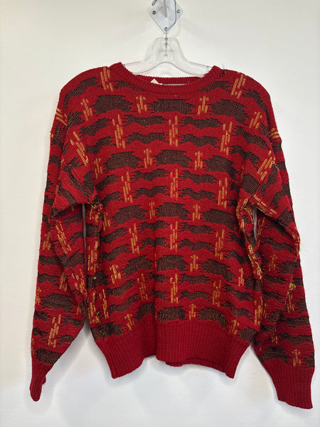 Vintage Bugatchi Wool-Blend Sweater (L)