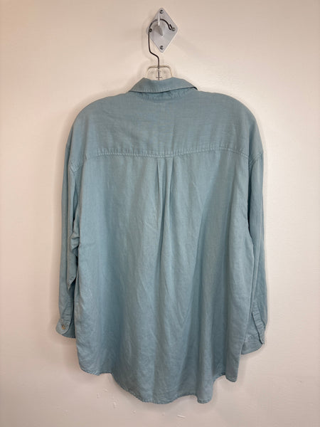 Vintage Laura Ashley Long Sleeve Blouse (M)