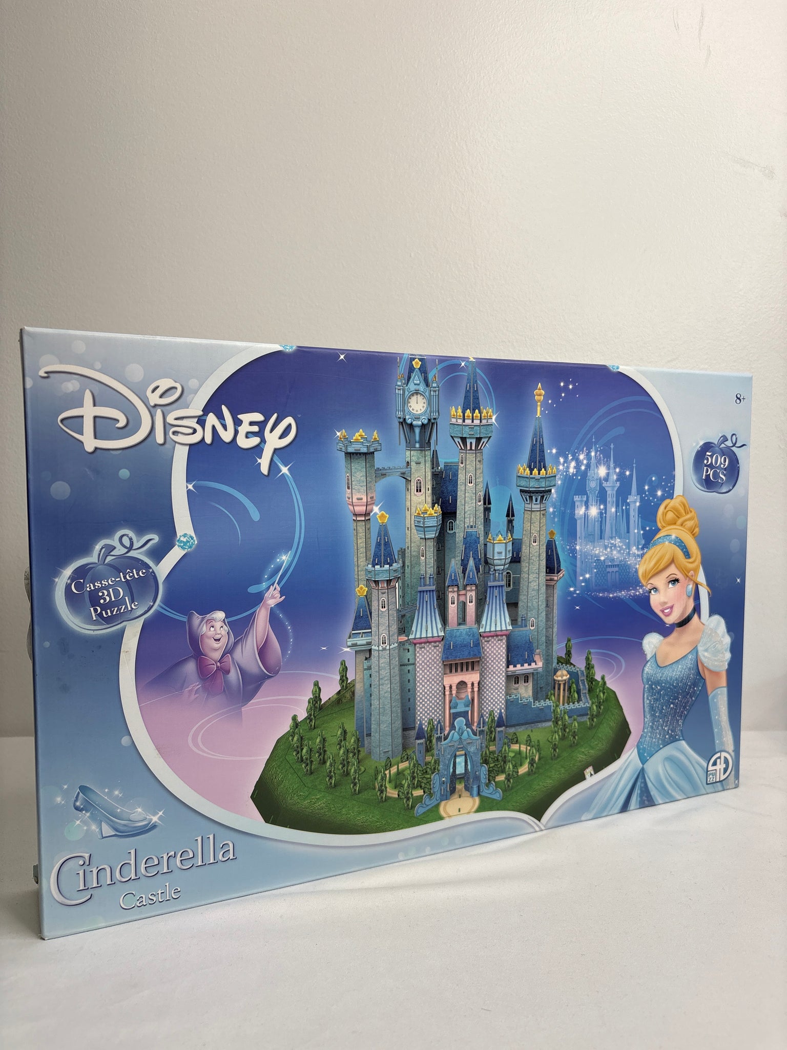 4D Puzzle Disney “3D Cinderella Castle” Puzzle (509 Pieces)