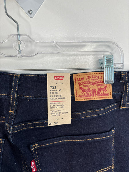 NWT Levi’s High Rise Skinny Denim Jeans (31/30)