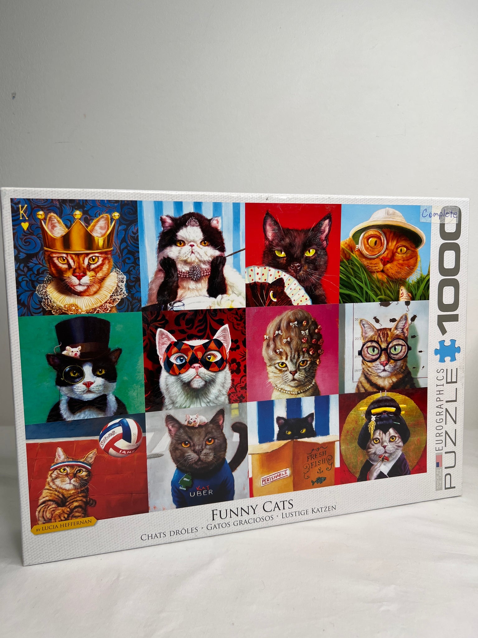 Eurographics Funny Cats Puzzle (1000 Pieces)