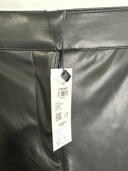 NWT Garage Faux Leather Pants (M)