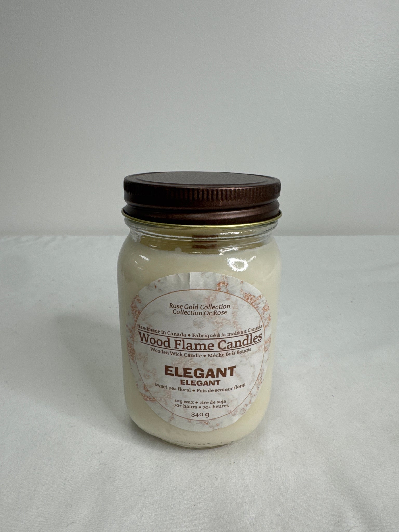 Wood Flame Candles Elegant Candle