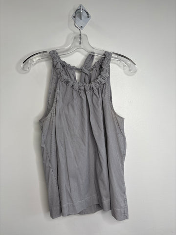 Joe Fresh Striped Cotton-Blend Halter Sleeveless Top (M)