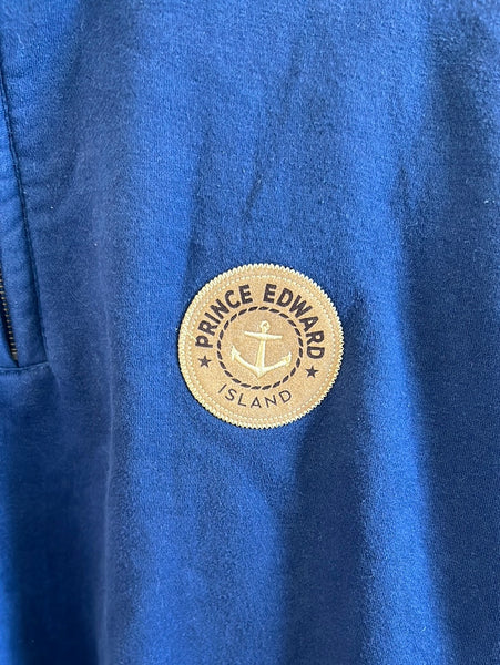 MV Sport “Prince Edward Island” Logo Quarter-Zip Sweatshirt (XXL)
