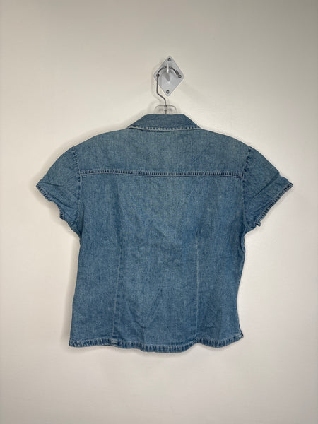 Razzle Dazzle Denim Button-Up Shirt (M)
