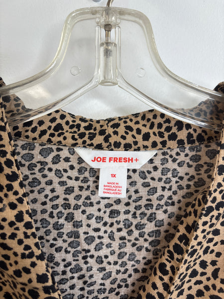 Joe Fresh Animal Print Maxi Dress (XL)