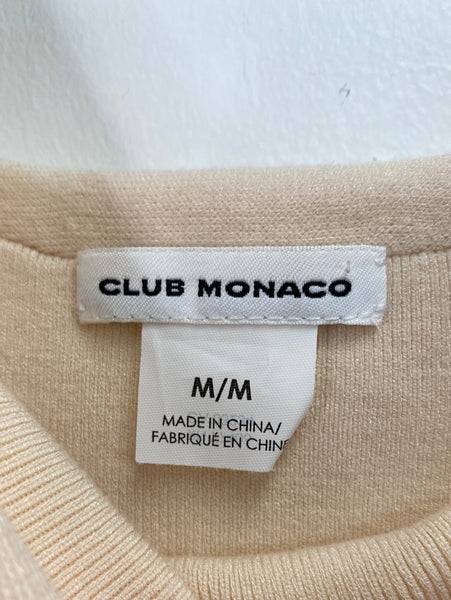 Club Monaco Off Shoulder Short-Sleeve Sweater (M)