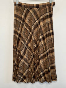 Vintage Tanfjay Plaid Wool Skirt (10)