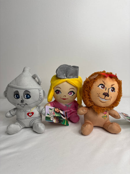 NWT SET OF 3 Wizard of Oz Plush