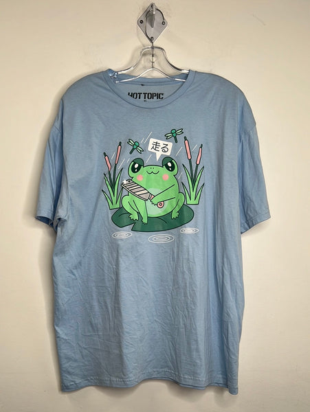 Hot Topic Frog “走る Run” Graphic Tee (XL)