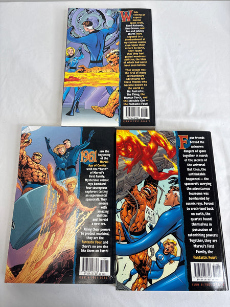 Vintage Marvel Comics Essentials Fantastic Four Vol. 1-3