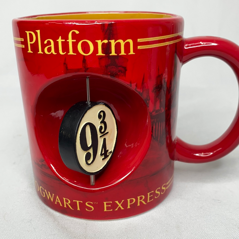 Harry Potter Platform 9 3/4  Hogwarts Express 3D Ceramic Mug