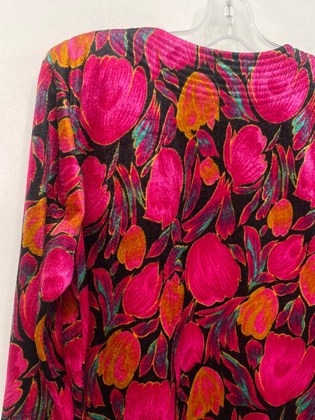 New Idol Floral Blouse (M)