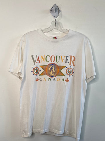 Vancouver, Canada Embroidered Tee (L)