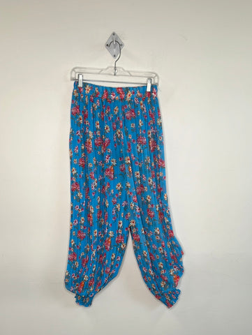 Be.You.tiful Floral Pleated Harem Pants (S)