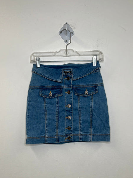 Fashion Nova Denim Skirt (XS)