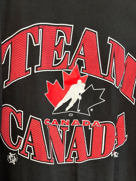 Vintage 1996 Canada Hockey World Cup Starter Team Shirt (XL)