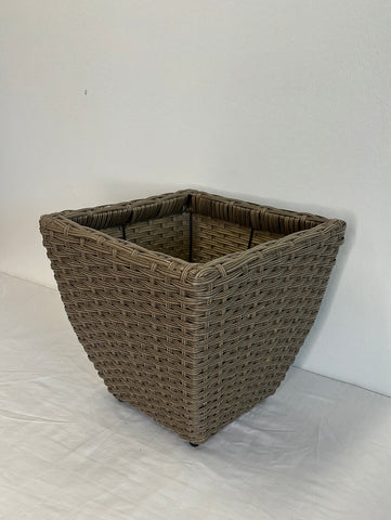 Wicker Faux Rattan Planter