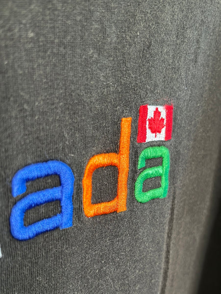 Retro Canada International Active Sport Embroidered Shirt (L)