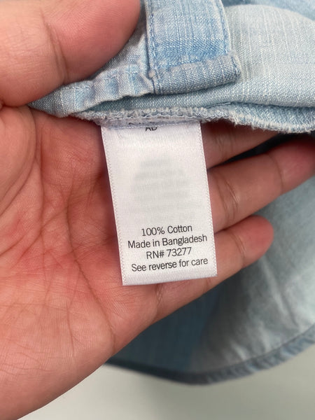 Sonoma Denim Short-Sleeve Top (XL)