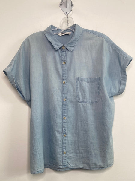 Sonoma Denim Short-Sleeve Top (XL)