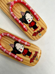 Pucca Rubber Outsole Wood Geta (35)