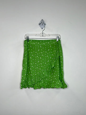 Spirit Floral Ruffled Mini Skirt (16)