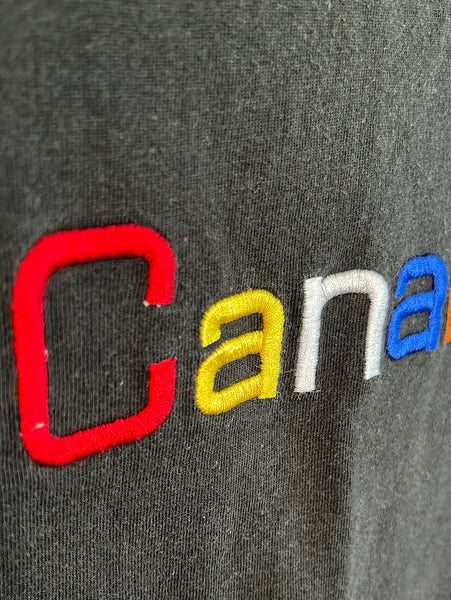 Retro Canada International Active Sport Embroidered Shirt (L)