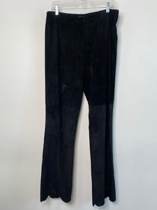Danier Patterned Hem Genuine Leather Pants (12)