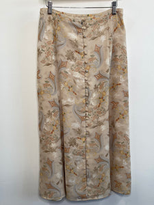 Retro Russ Floral Midi Skirt