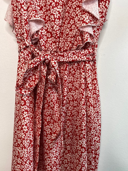 Wrap Floral Dress