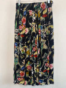 Vintage Steilmann Floral Midi Skirt (UK12)