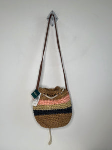 NWT Roxy Straw Shoulder Bag