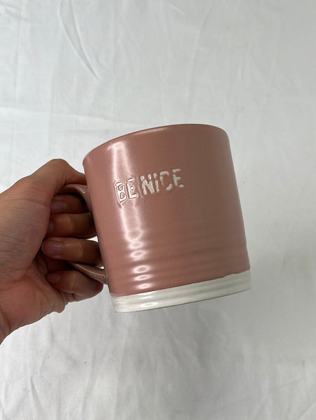 Life at Home “Be Nice” Ceramic Mug