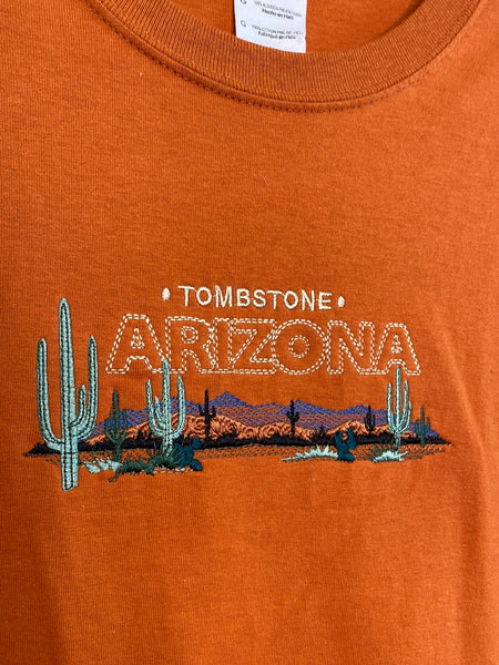 Tombstone, Arizona Embroidered Tee (L)