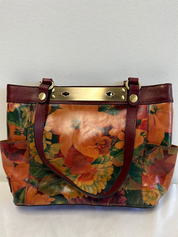 Patricia Nash Leather Handbag