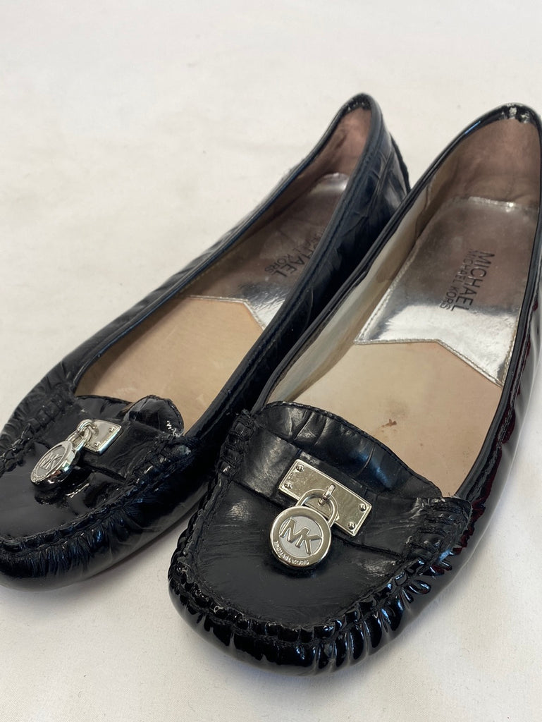 Michael kors leather sale flats